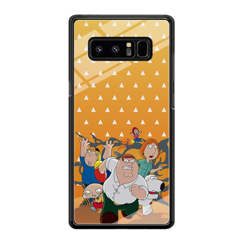 Family Guy Run for Counter Attack Samsung Galaxy Note 8 Case-Oxvistore