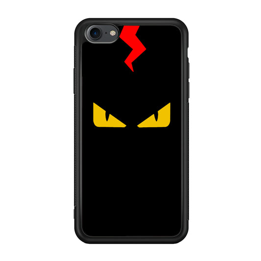 Fendi Monster Eyes iPhone 7 Case-Rubber Black (2D Case)-Oxvistore