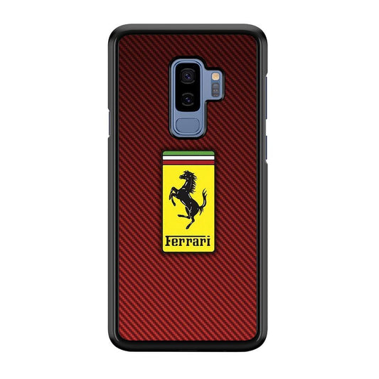 Ferrari Bloodshot Fiber Samsung Galaxy S9 Plus Case-Oxvistore