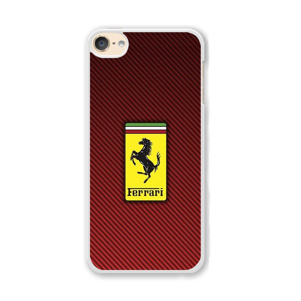 Ferrari Bloodshot Fiber iPod Touch 6 Case-Oxvistore