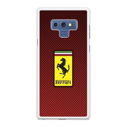 Ferrari Bloodshot Fiber Samsung Galaxy Note 9 Case-Oxvistore