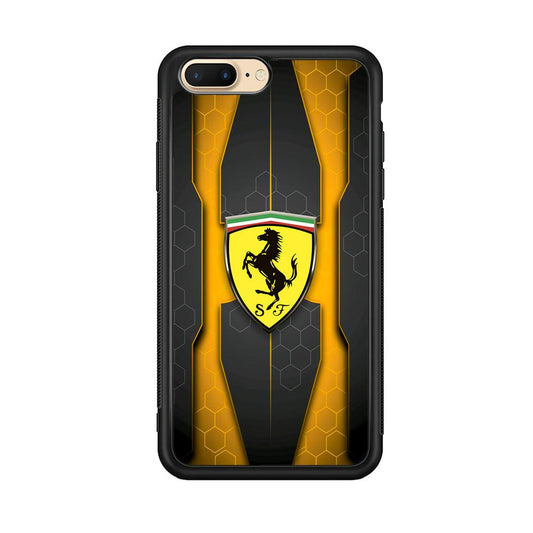 Ferrari Sweet Futuristic Shapes iPhone 7 plus Case-Oxvistore