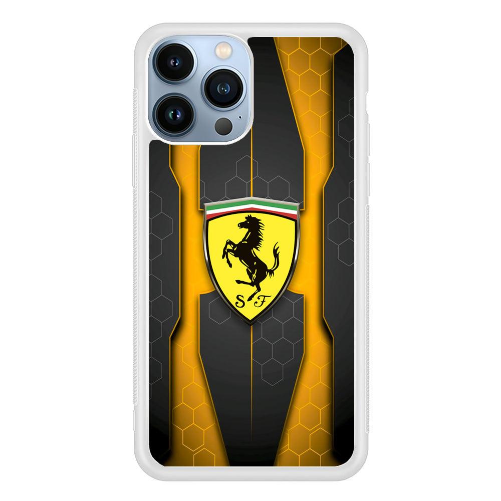 Ferrari Sweet Futuristic Shapes iPhone 14 Pro Max Case-Oxvistore