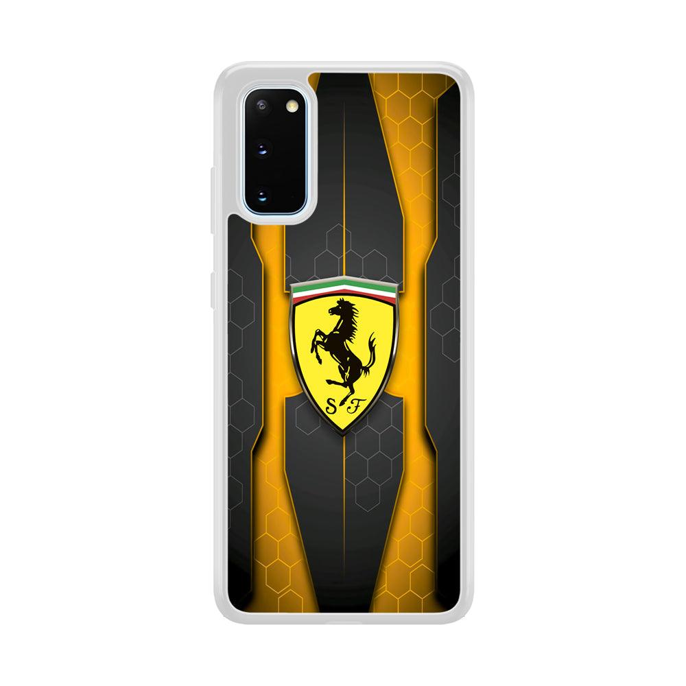 Ferrari Sweet Futuristic Shapes Samsung Galaxy S20 Case-Oxvistore