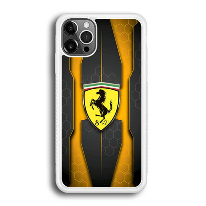 Ferrari Sweet Futuristic Shapes iPhone 12 Pro Max Case-Oxvistore