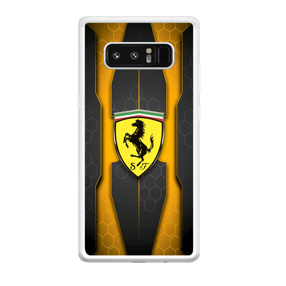 Ferrari Sweet Futuristic Shapes Samsung Galaxy Note 8 Case-Oxvistore