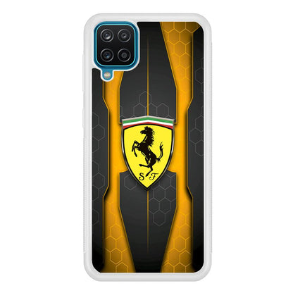 Ferrari Sweet Futuristic Shapes Samsung Galaxy A12 Case-Oxvistore