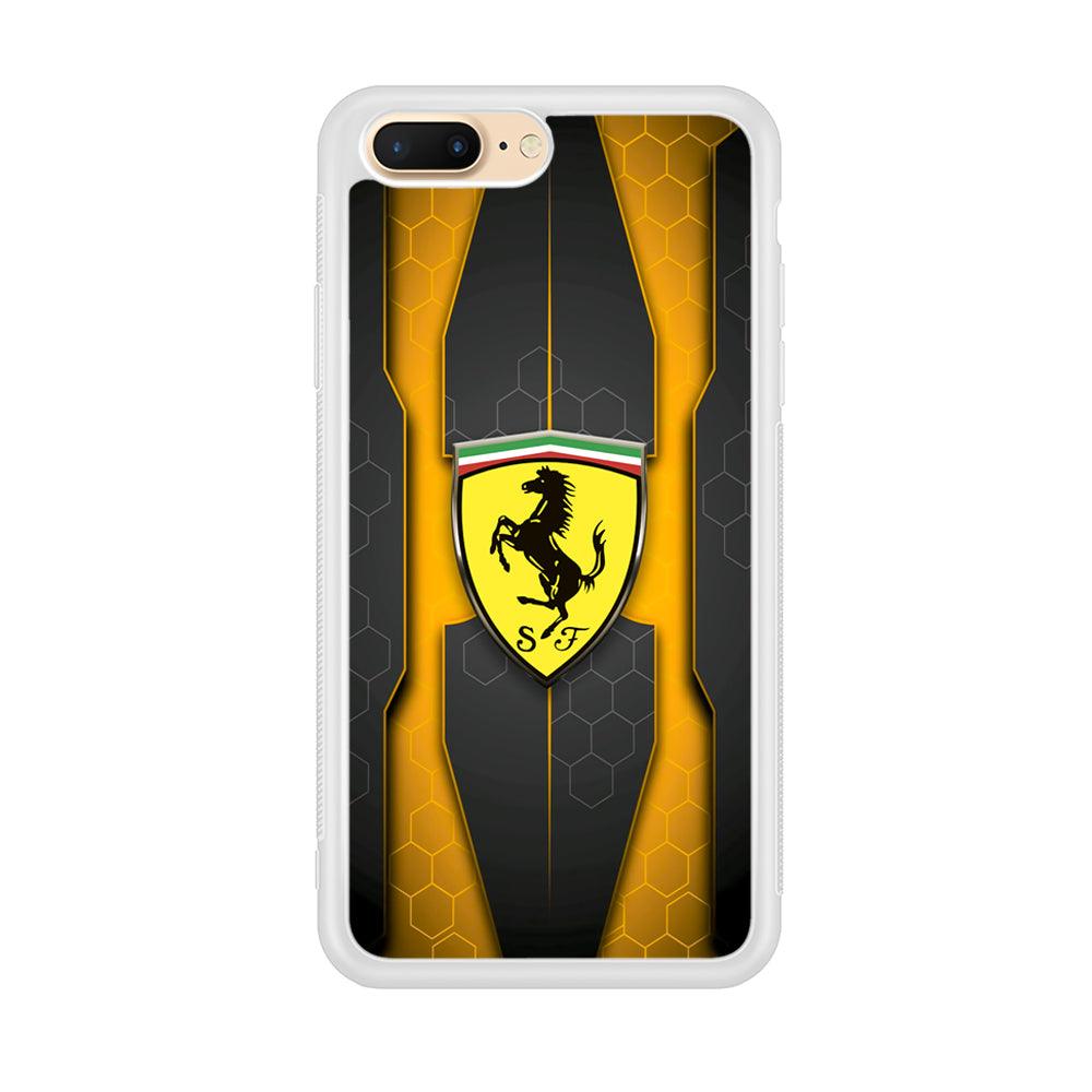 Ferrari Sweet Futuristic Shapes iPhone 8 plus Case-Oxvistore