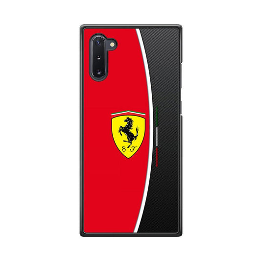 Ferrari The Horse Power Samsung Galaxy Note 10 Case-Rubber Black (2D Case)-Oxvistore