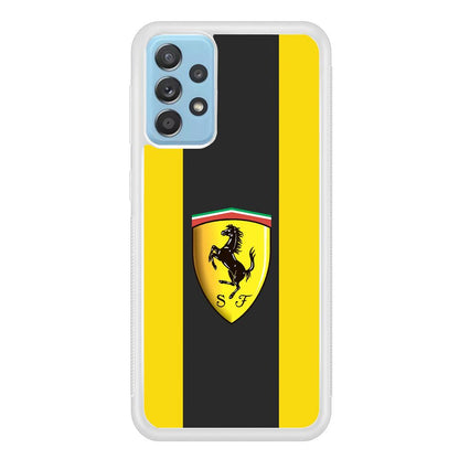 Ferrari Yellow Flow Samsung Galaxy A52 Case-Oxvistore