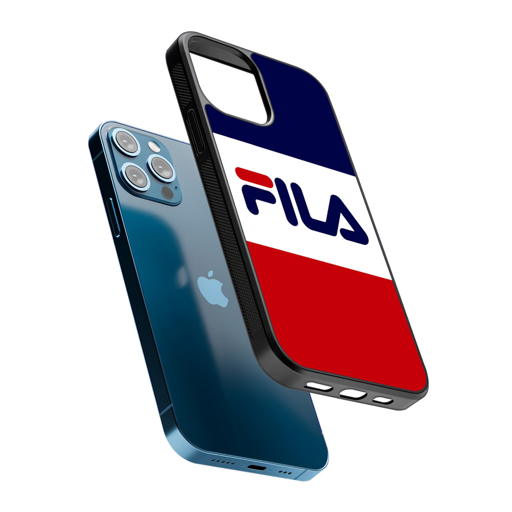 Fila Three Colors 2D Rubber Phone Case-Oxvistore