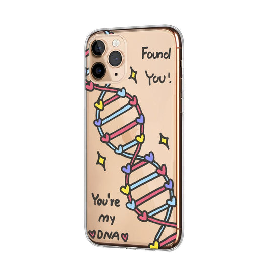 Finding My DNA Clear Soft Case-Oxvistore