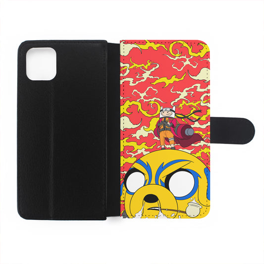 Finn Uzumaki Adventure Time Flip Wallet Phone Case