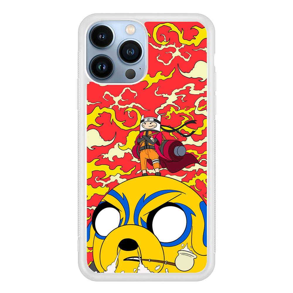 Finn Uzumaki Adventure Time 2D Rubber Phone Case