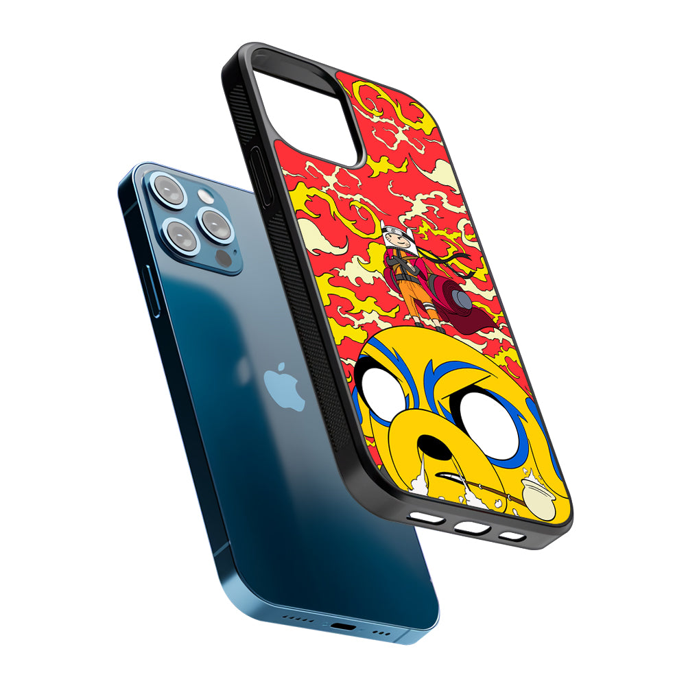 Finn Uzumaki Adventure Time 2D Rubber Phone Case