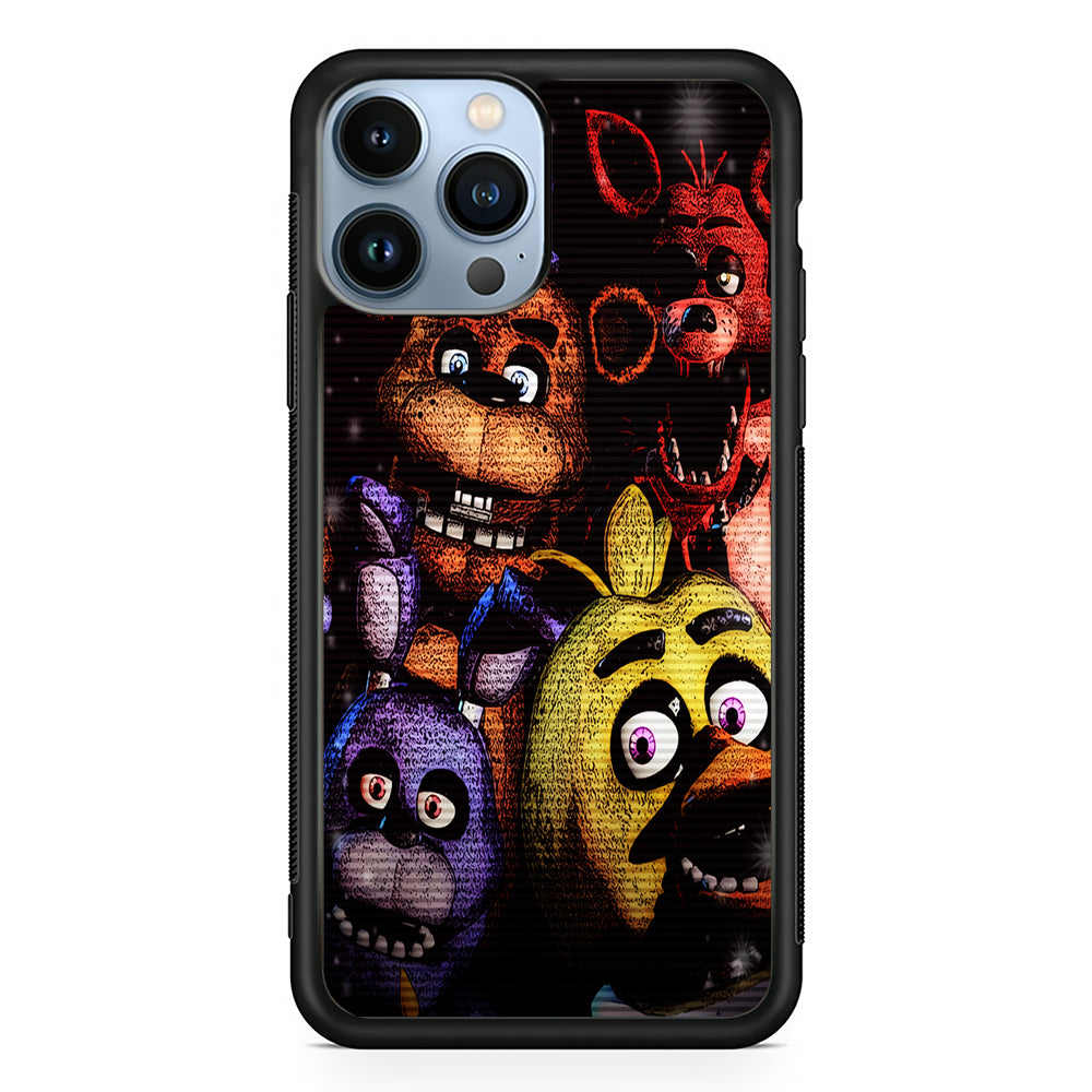 Five Nights at Freddy's Art 2D Rubber Phone Case