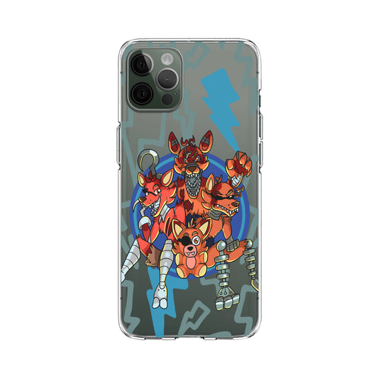 Five Nights at Freddy's The Scary Foxy Clear Soft Case