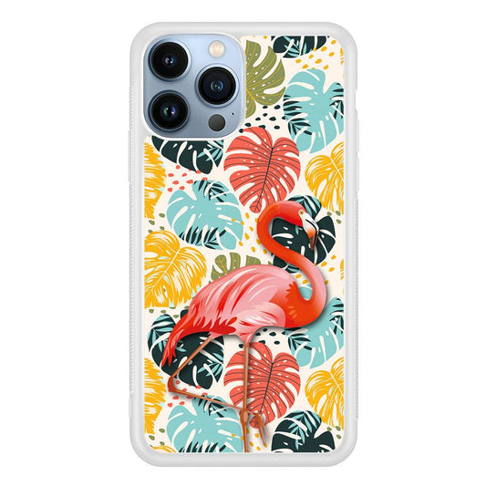 Flamingo Stand in Beauty iPhone 13 Pro Case-Oxvistore