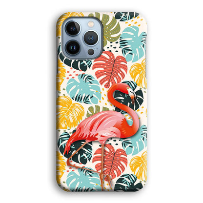 Flamingo Stand in Beauty iPhone 13 Pro Case-Oxvistore