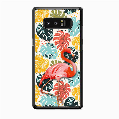 Flamingo Stand in Beauty Samsung Galaxy Note 8 Case-Oxvistore