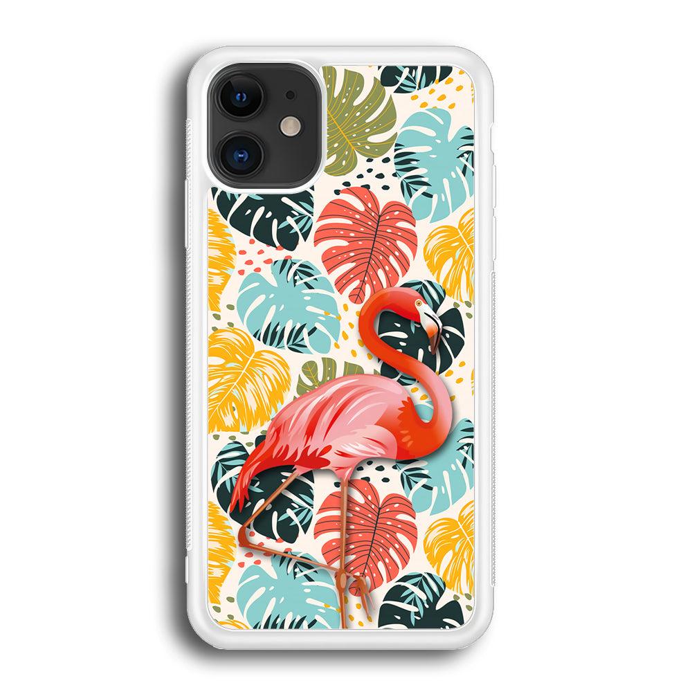 Flamingo Stand in Beauty iPhone 12 Case-Oxvistore