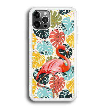 Flamingo Stand in Beauty iPhone 12 Pro Max Case-Oxvistore