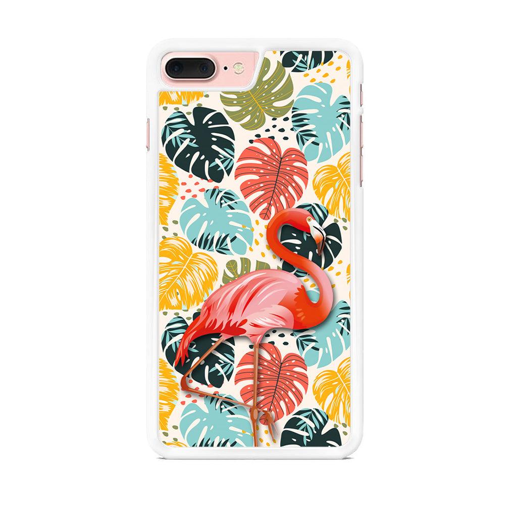 Flamingo Stand in Beauty iPhone 7 Plus Case-Oxvistore