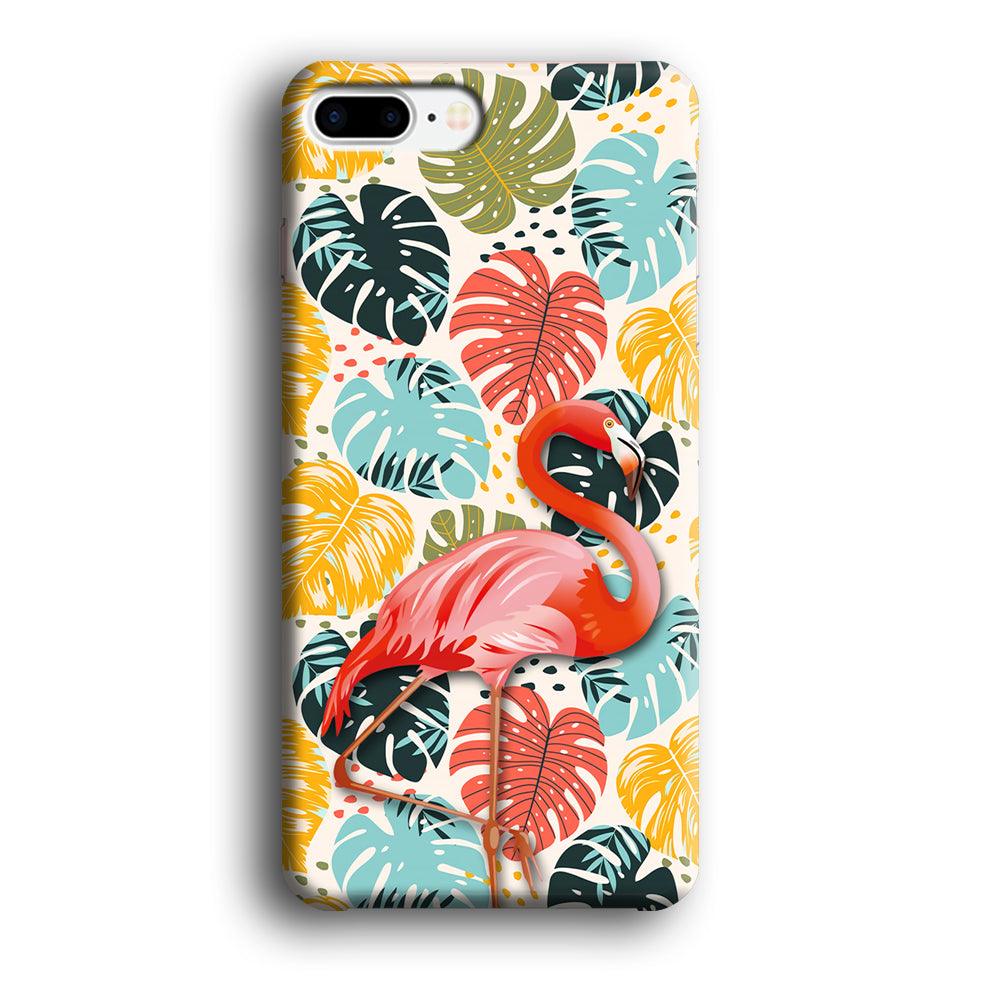 Flamingo Stand in Beauty iPhone 7 Plus Case-Oxvistore