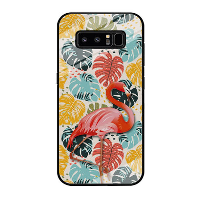 Flamingo Stand in Beauty Samsung Galaxy Note 8 Case-Oxvistore