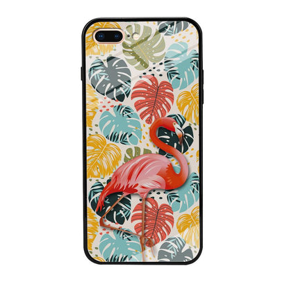 Flamingo Stand in Beauty iPhone 8 Plus Case-Oxvistore