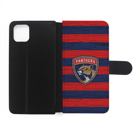 Florida Panthers Logo Flip Wallet Phone Case