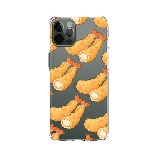 Flour Fried Shrimp For Lunch Clear Soft Case-Oxvistore