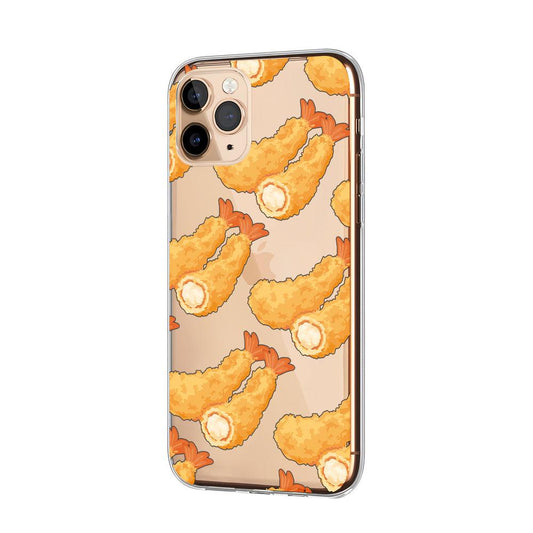 Flour Fried Shrimp For Lunch Clear Soft Case-Oxvistore