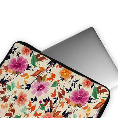 Flower Artistic Abstract Laptop Sleeve Protective Cover