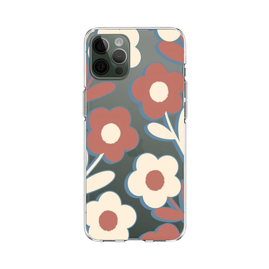 Flower Blue Light from The Sky Clear Soft Case-Oxvistore