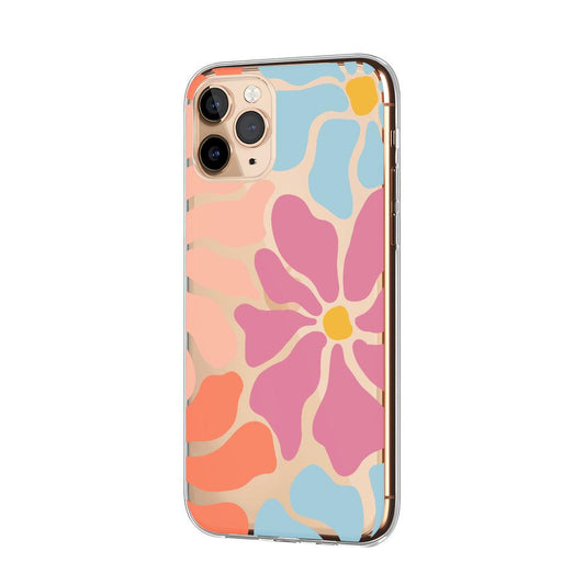 Flower Colorful Paint of Abstract Clear Soft Case-Oxvistore