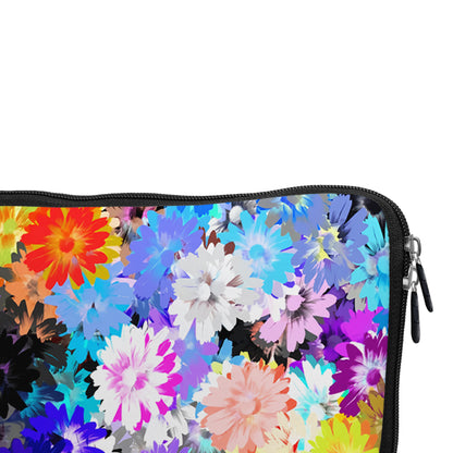 Flower Drawing Pattern Laptop Sleeve Protective Cover