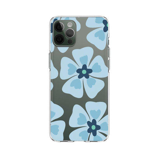 Flower Gradient of The Sea Clear Soft Case-Oxvistore