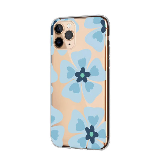 Flower Gradient of The Sea Clear Soft Case-Oxvistore