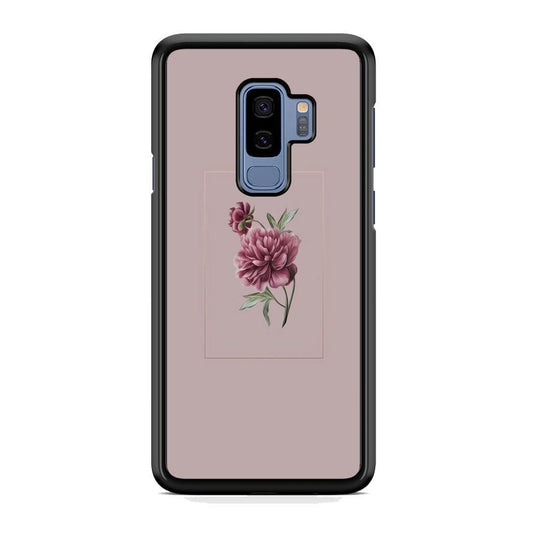 Flower Bucket Violent Passion Samsung Galaxy S9 Plus Case-Rubber Black (2D Case)-Oxvistore