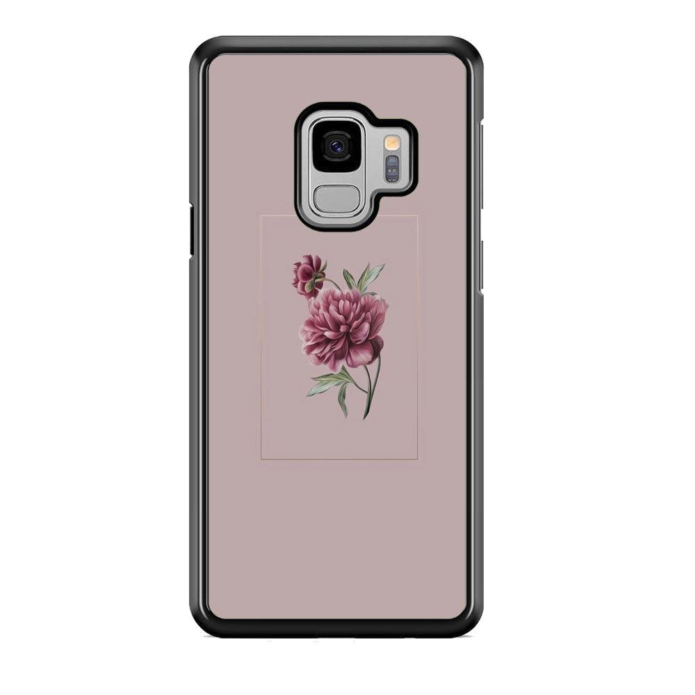 Flower Bucket Violent Passion Samsung Galaxy S9 Case-Rubber Black (2D Case)-Oxvistore