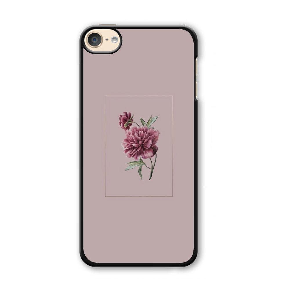 Flower Bucket Violent Passion iPod Touch 6 Case-Plastic Black (2D Case)-Oxvistore