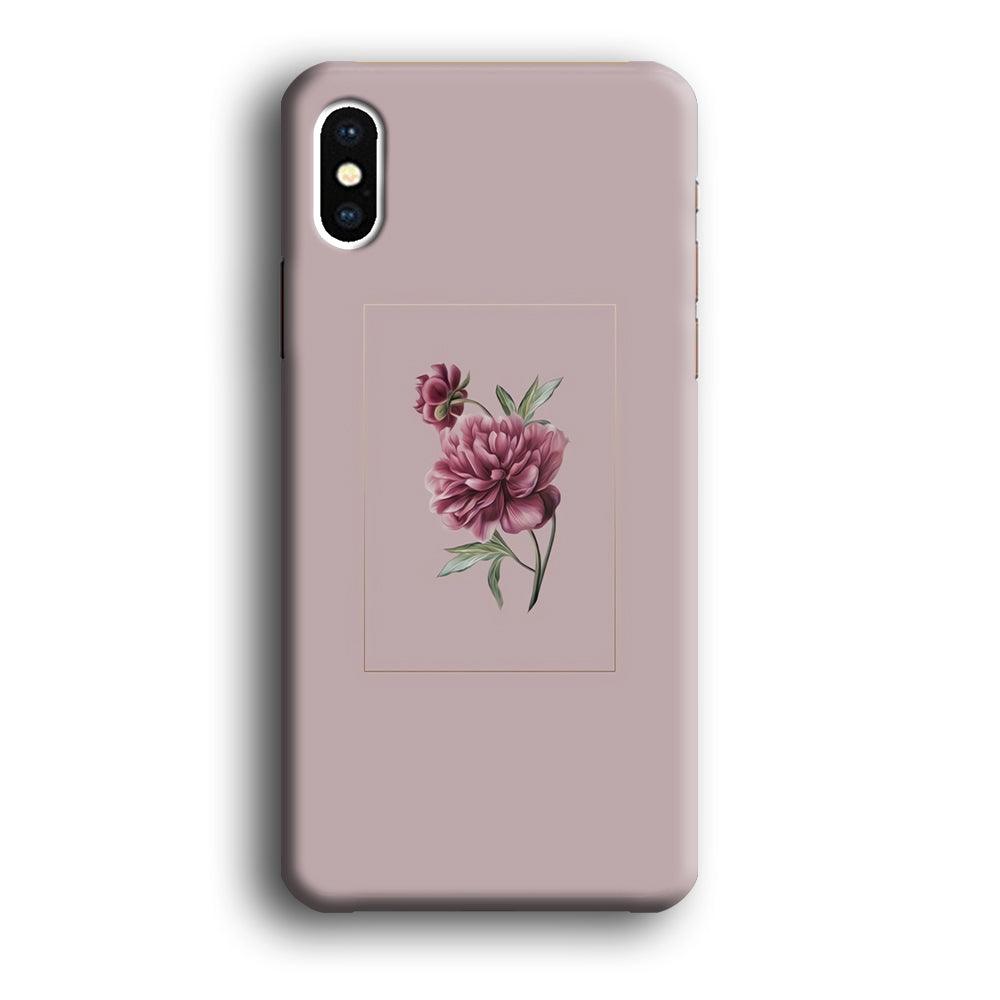 Flower Bucket Violent Passion iPhone X Case-Oxvistore