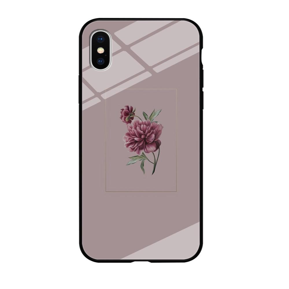 Flower Bucket Violent Passion iPhone X Case-Oxvistore