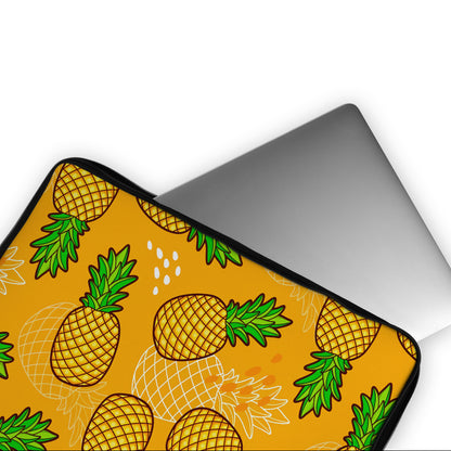 Fresh Pineapple Pattern Laptop Sleeve Protective Cover