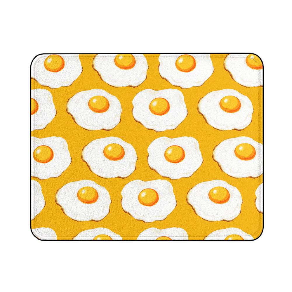 Fried Eggs on Yellow Mouse Pads-18x21 CM-Oxvistore