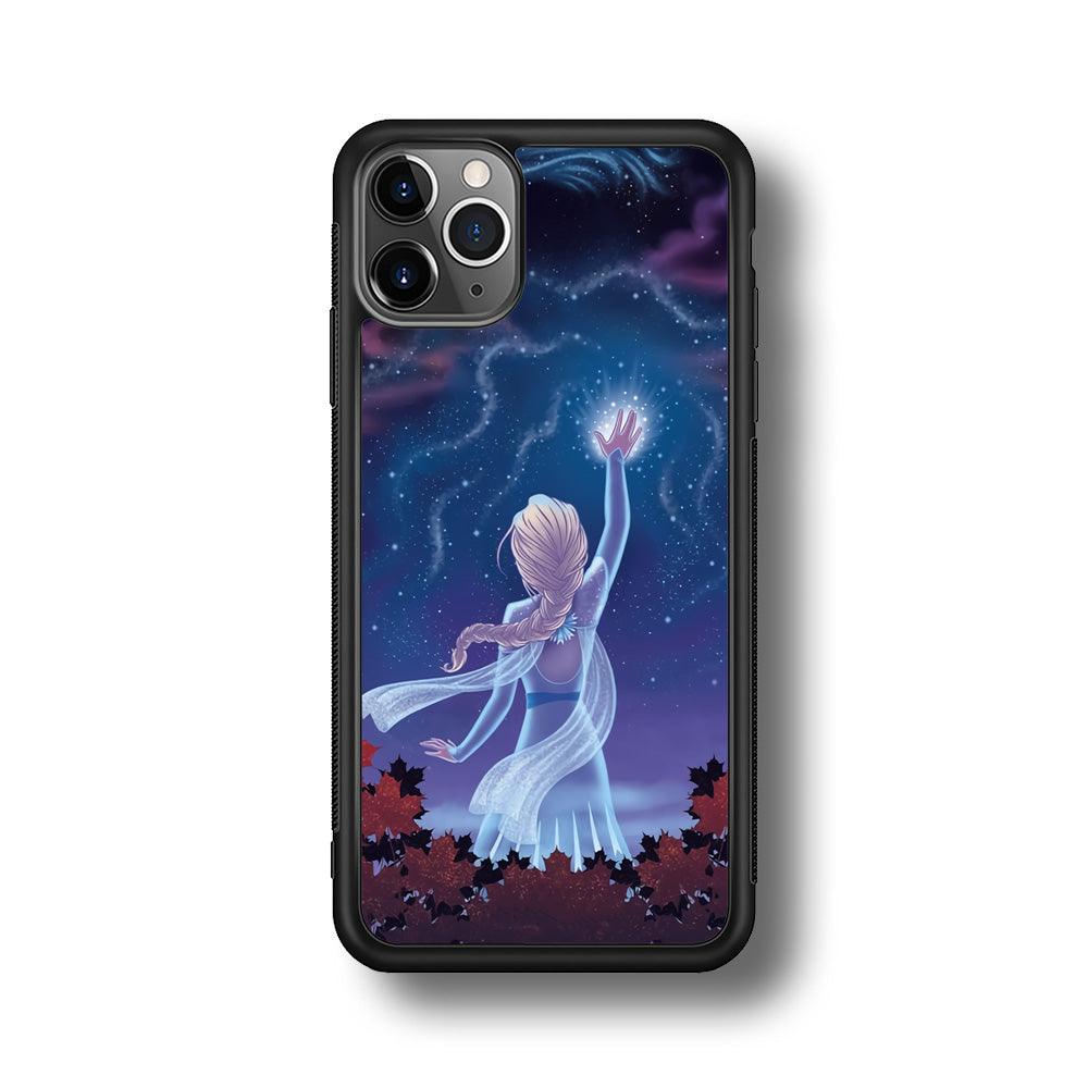 Frozen Catching The Light iPhone 11 Pro Max Case-Rubber Black (2D Case)-Oxvistore