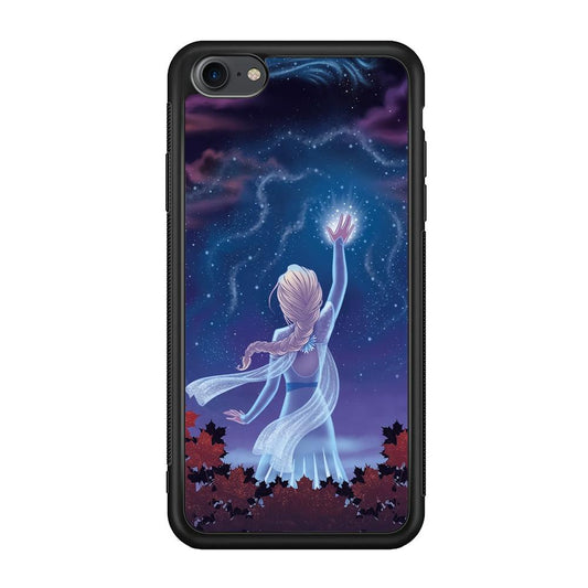 Frozen Catching The Light iPhone 7 Case-Rubber Black (2D Case)-Oxvistore