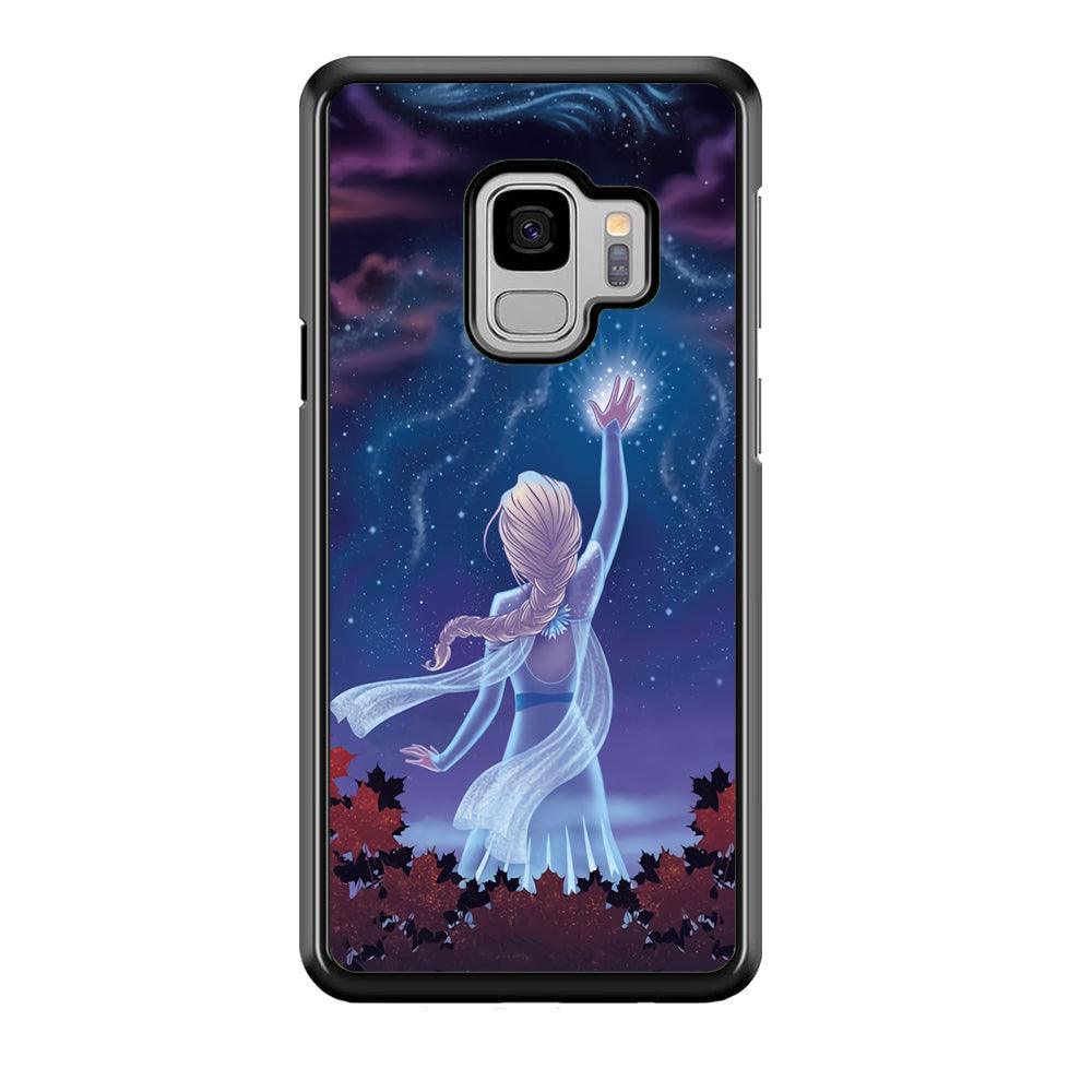 Frozen Catching The Light Samsung Galaxy S9 Case-Rubber Black (2D Case)-Oxvistore