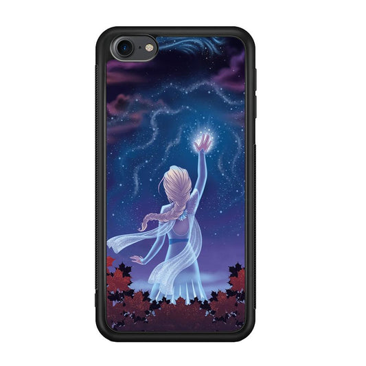 Frozen Catching The Light iPod Touch 6 Case-Rubber Black (2D Case)-Oxvistore